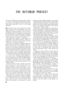 The Bateman Project