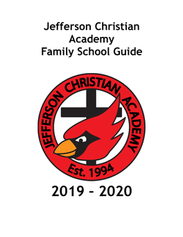 JCA Family School Guide 19-20