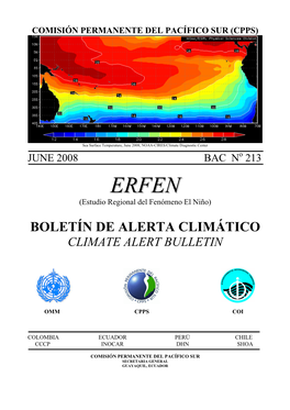 Boletín De Alerta Climático Climate Alert Bulletin