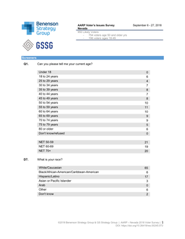 Annotated Questionnaire