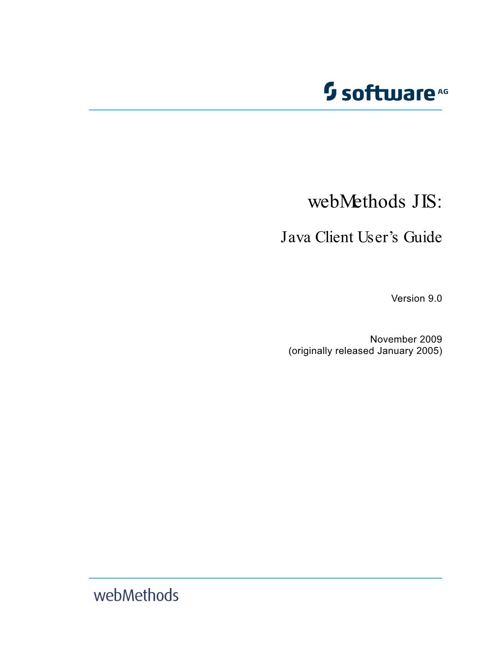 Webmethods JIS: Java Client User's Guide