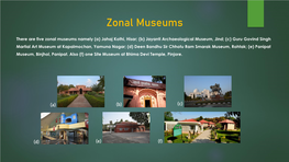 Zonal Museums