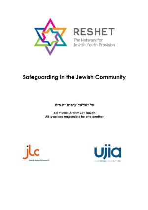 Safeguarding in the Jewish Community