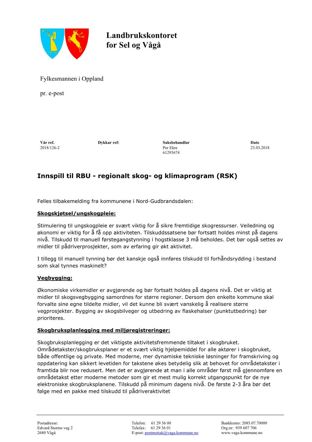 Landbrukskontoret for Sel Og Vågå