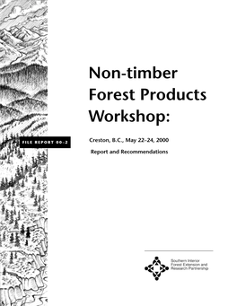 Non-Timber Forest Products Workshop