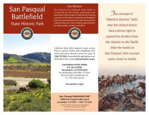 San Pasqual Battlefield State Historic Park U.S