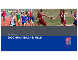 2020 Nfhs Track & Field