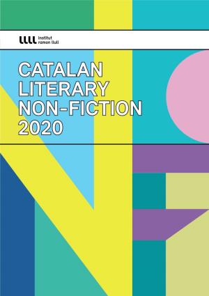 Catalan Literary Non-Fiction 2020