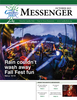 Rain Couldn't Wash Away Fall Fest