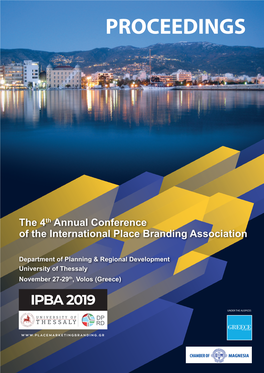 The 4Th Annual Conference of the International Place Branding Association