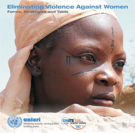 Eliminating Violence Against Women Forms, Strategies and Tools Workshop
