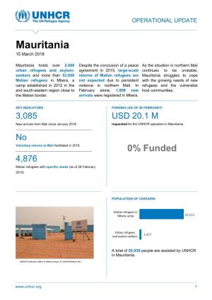 Mauritania 15 March 2018