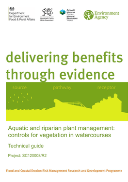 Aquatic and Riparian Plant Management: Controls for Vegetation in Watercourses