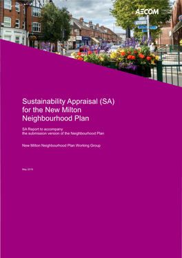 New Milton Sustainability Appraisal