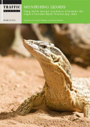 Using Stable Isotope Analysis to Determine the Origin of Monitor Lizard Varanus Spp