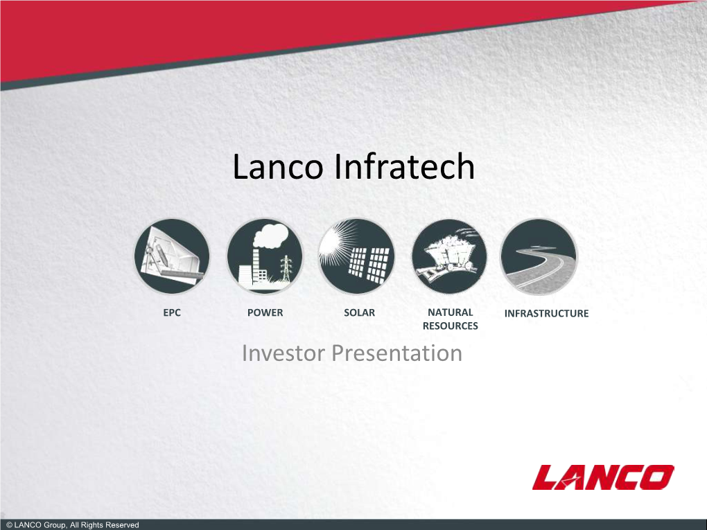 Investor Presentation