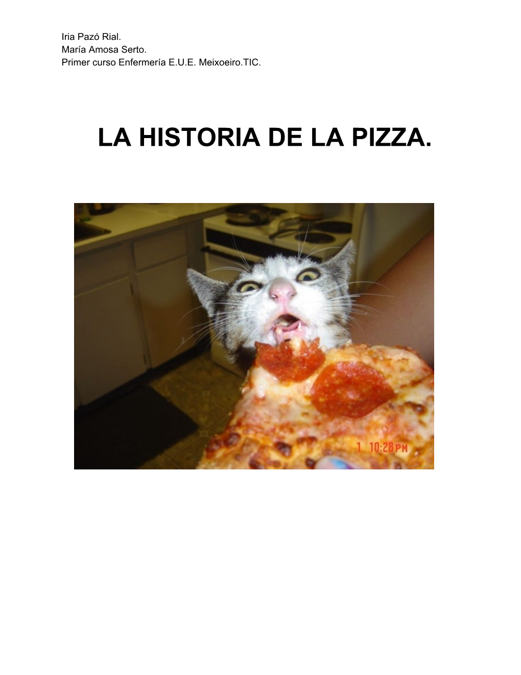 La Historia De La Pizza