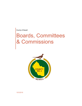 Boards, Committees & Commissions