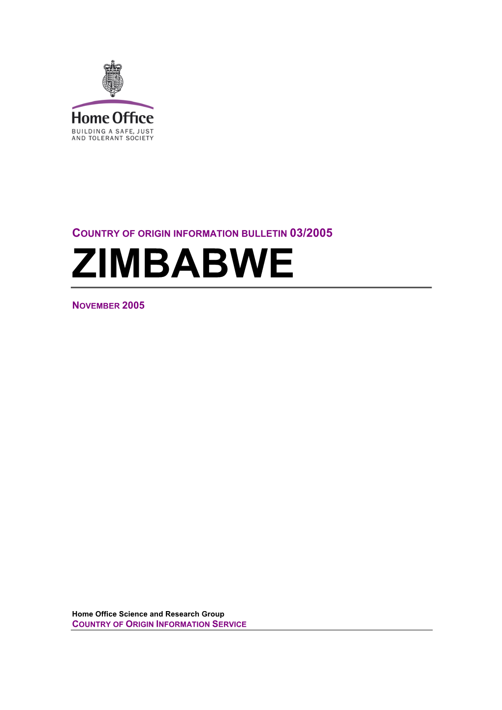 Zimbabwe Bulletin