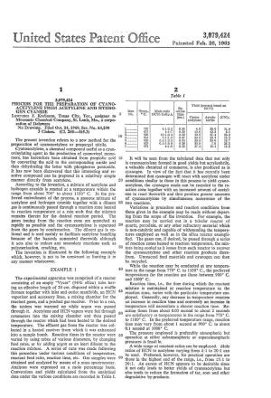 United States Patent Office 3,979,424