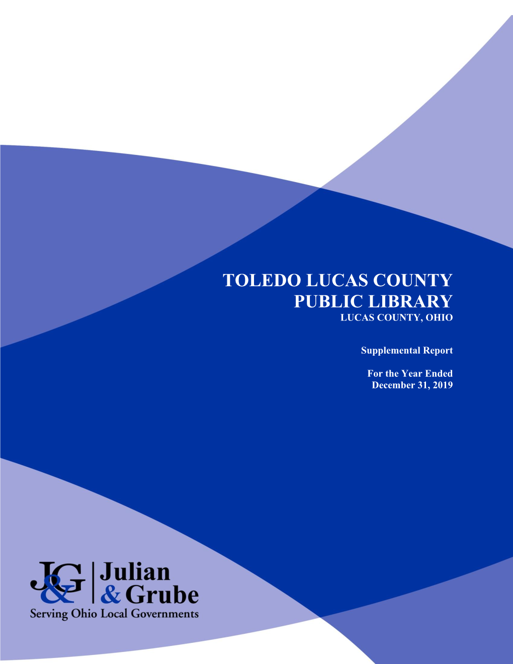 Toledo Lucas County Public Library Lucas County, Ohio