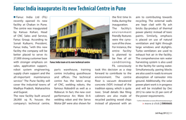 Fanuc India Inaugurates Its New Technical Centre in Pune