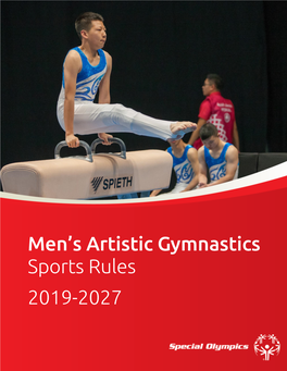 Men's Artistic Gymnastics Sports Rules 2019-2027