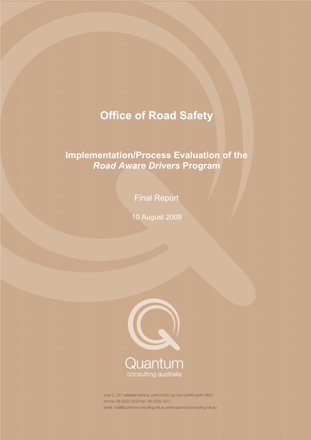 Office of Road Safety