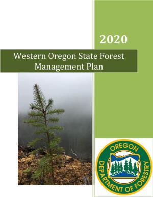 Western Oregon State Forest Management Plan
