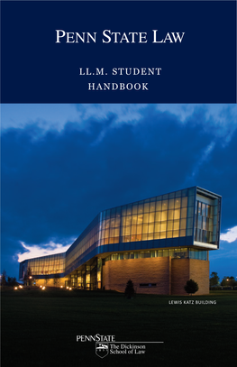 Ll.M. Student Handbook