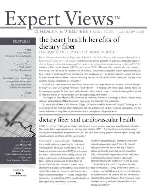 The Heart Health Benefits of Dietary Fiber
