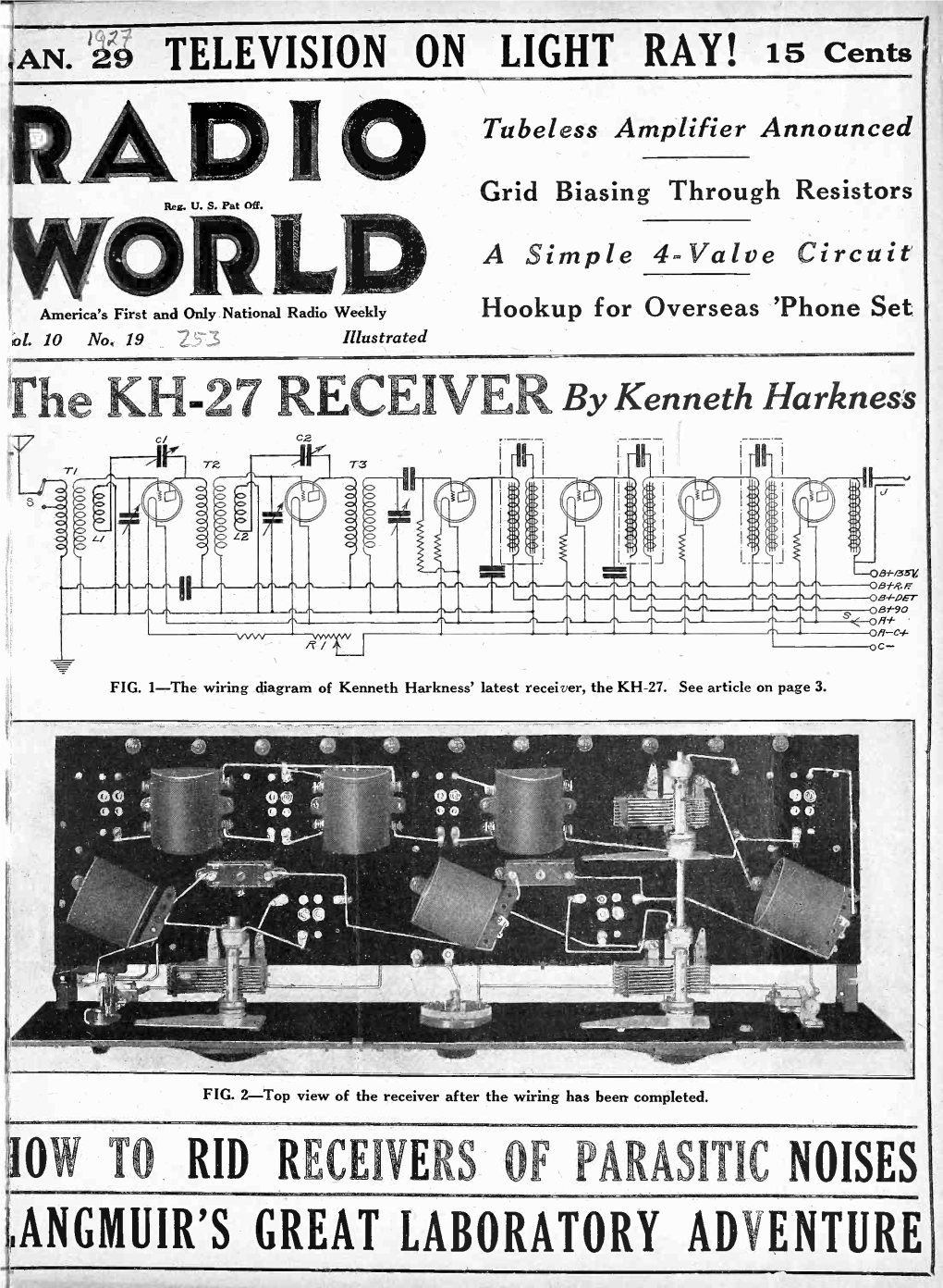 The KH-27 RECEIVER by Kenneth Harkness