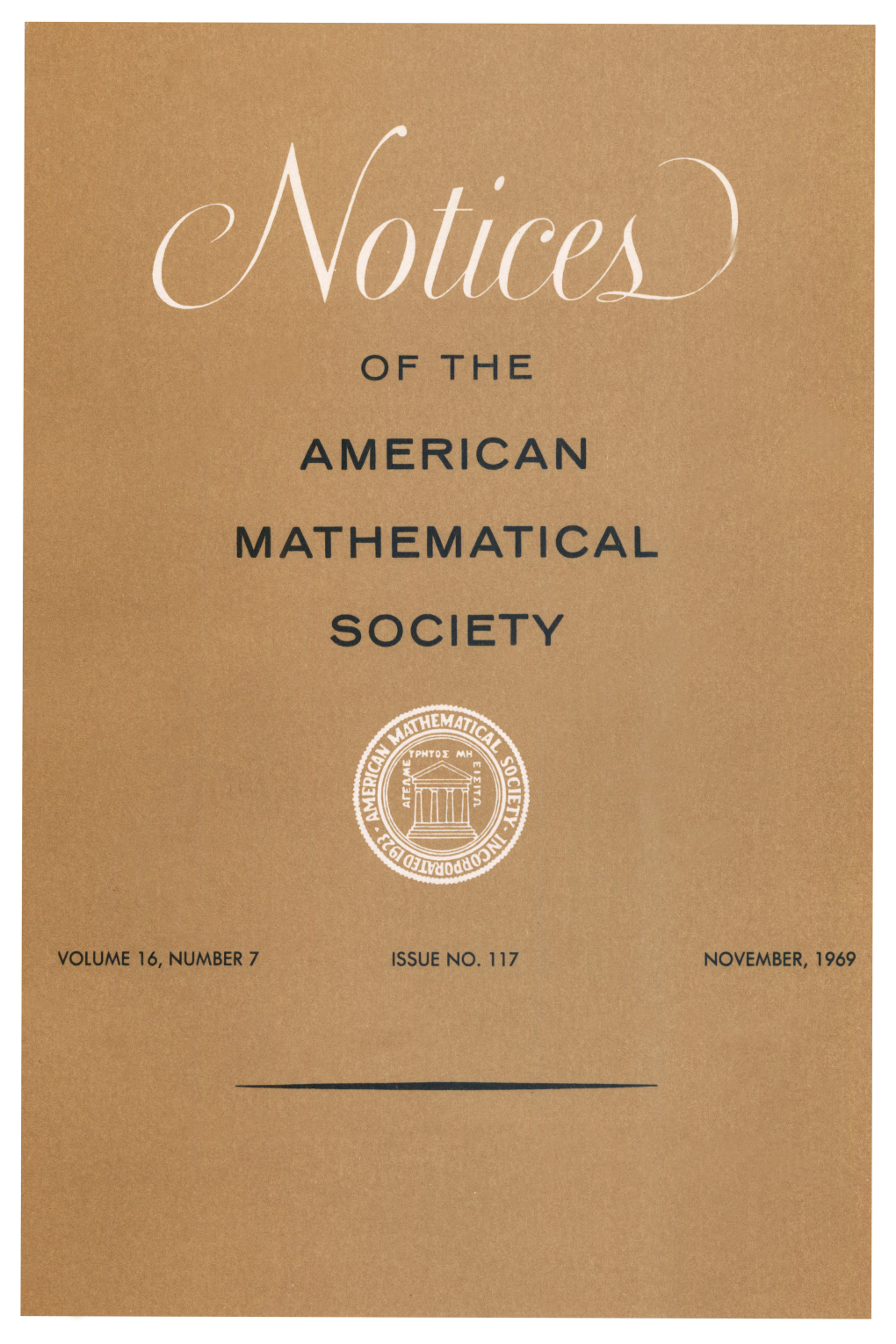 Notices of the American Mathematical Society