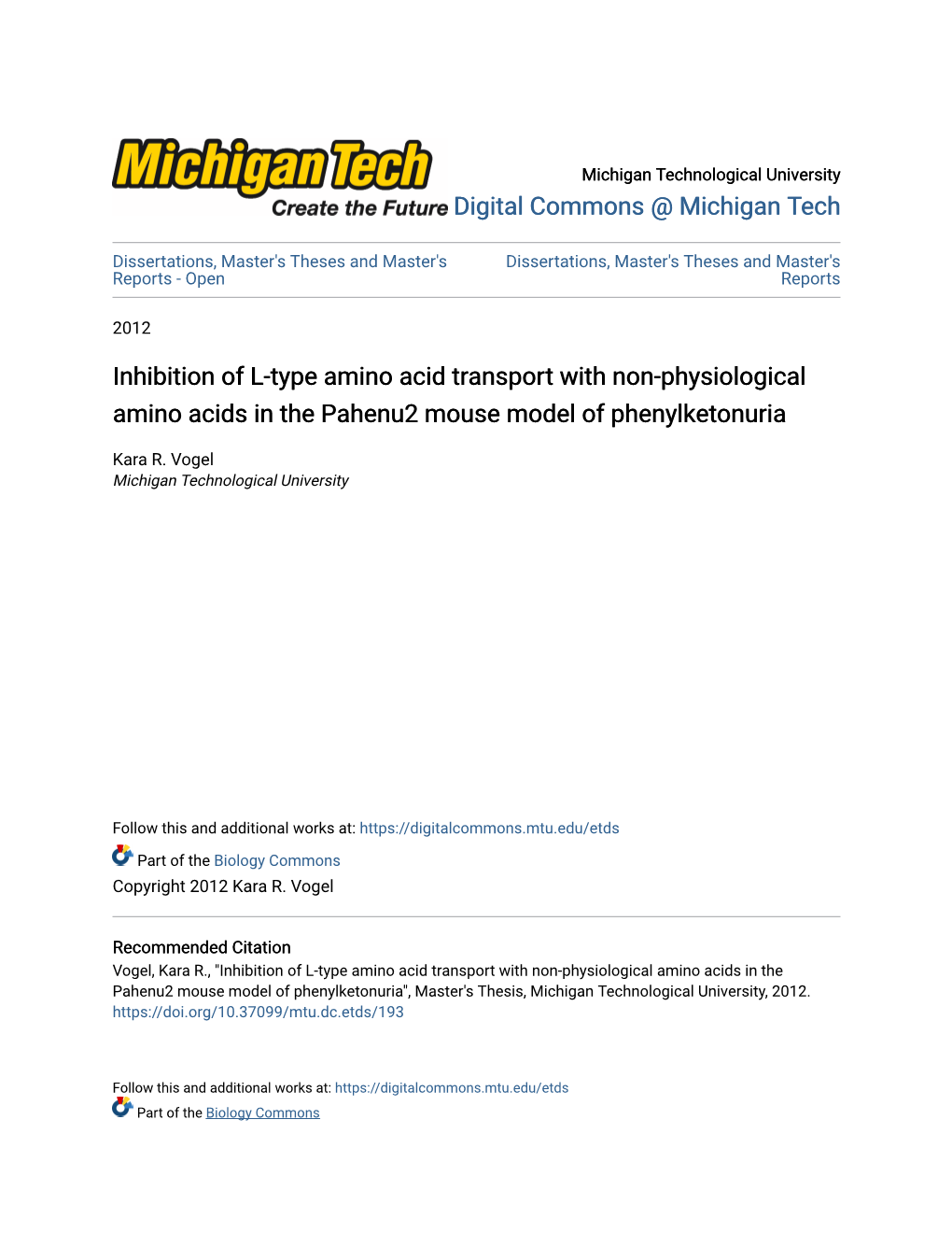 Inhibition of L-Type Amino Acid Transport with Non-Physiological Amino Acids in the Pahenu2 Mouse Model of Phenylketonuria