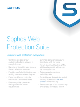 Sophos Web Protection Suite