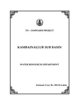 Kambainallur Sub Basin