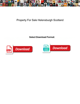 Property for Sale Helensburgh Scotland