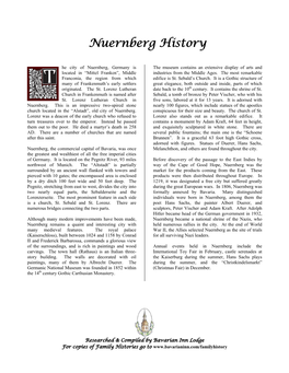 Nuernberg History