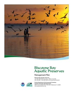 Biscayne Bay Aquatic Preserves Management Plan