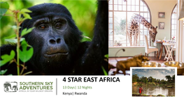 Itinerary 1 4 Star East Africa Family Safaris