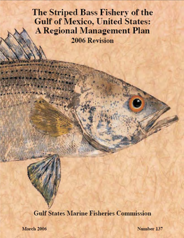 The Striped Bass Fishery of the Gulf of Mexico, United States