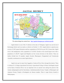 Jagtial District