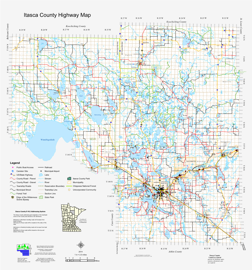 County Highway Maps