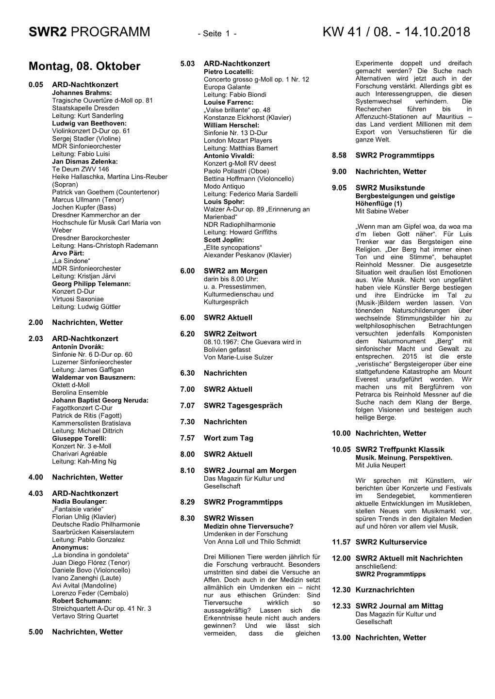 Swr2 Programm Kw 41