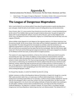 The League of Dangerous Mapmakers”, the Atlantic, October, 2012, Accessed December 18, 2014