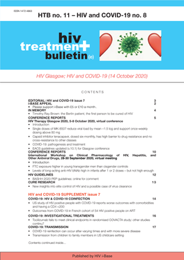 HIV and COVID-19 No 8