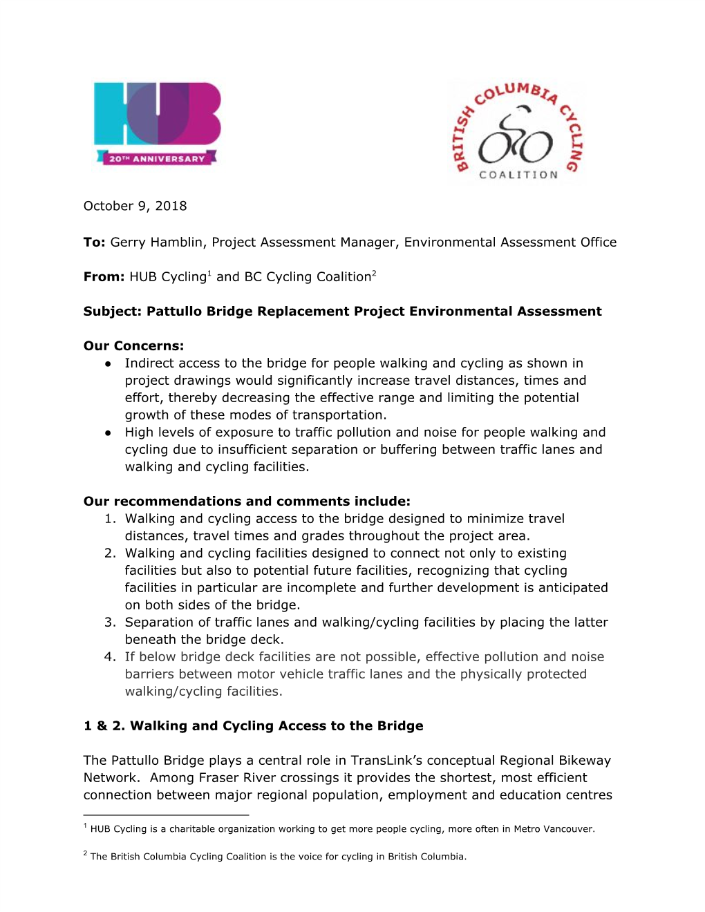 Patullo Environmental Assessment