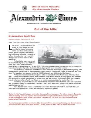 An Alexandrian's Day of Infamy