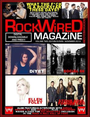 Rockwired Magazine NOVEMBER 2013 – Rockwired.COM