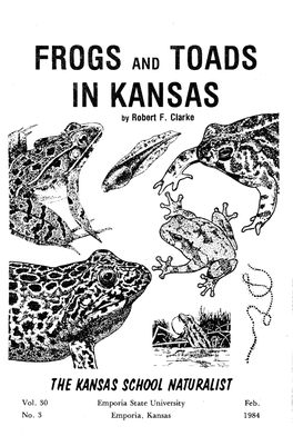 FROGS and TOADS in KANSAS by Robert F